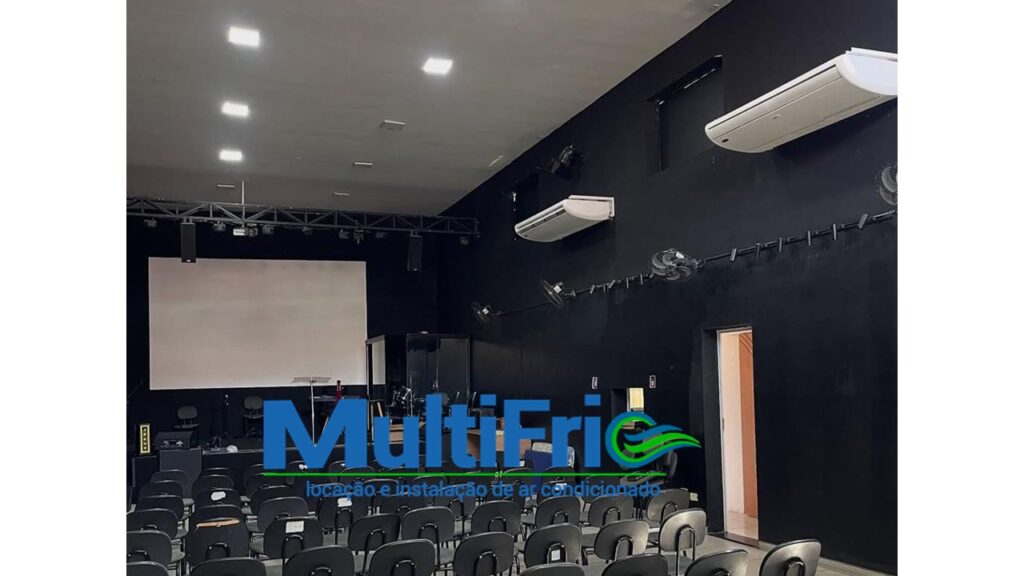 Aluguel de Ar Condicionado Split Econômico para Congressos e Eventos em São Paulo e Santos