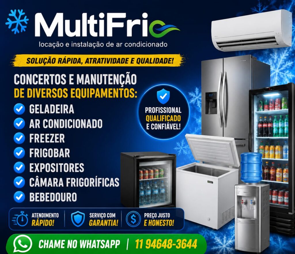 Locação de Máquina de Gelo e Ar-Condicionado para Festas e Eventos em Diadema, Franca, Limeira, Taubaté e Suzano