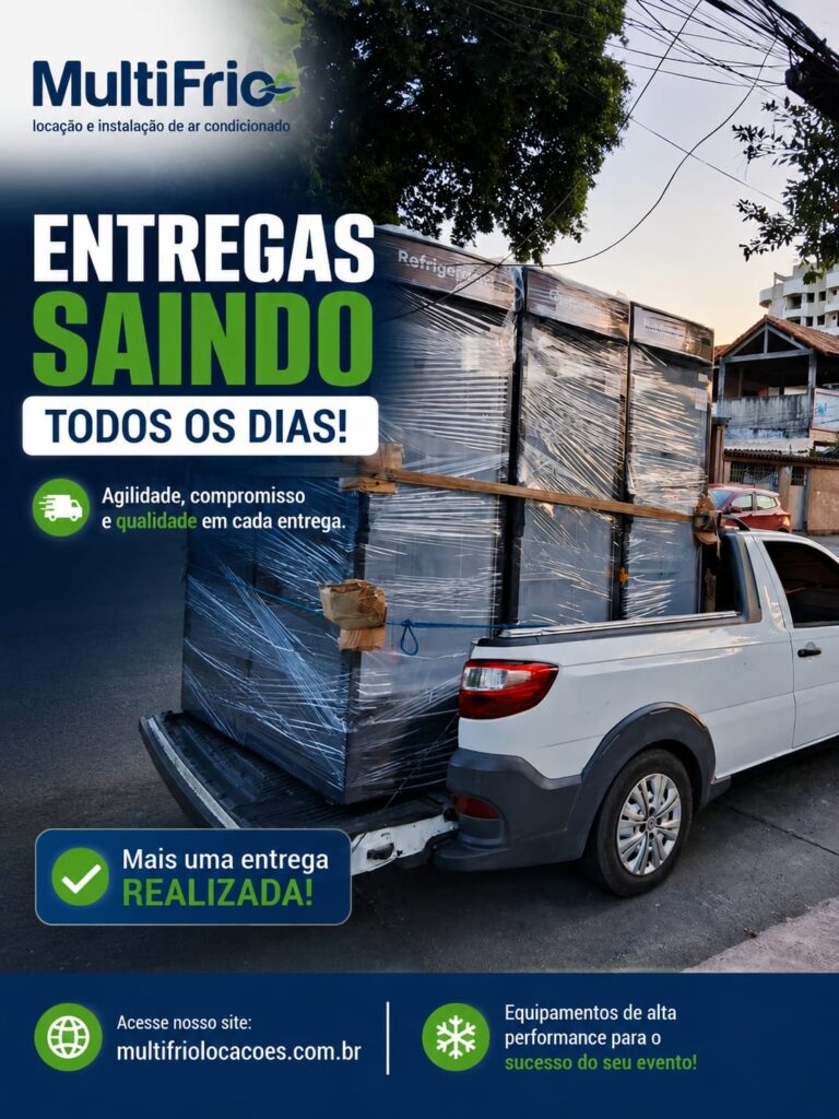 Locação de Máquina de Gelo e Ar-Condicionado para Festas e Eventos em Diadema, Franca, Limeira, Taubaté e Suzano