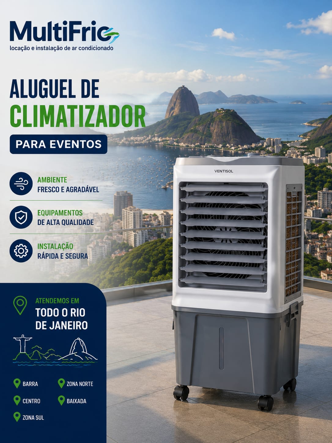 Aluguel de Climatizador de Ar para Eventos Festas e Empresas em  São Paulo Guarulhos em 2026